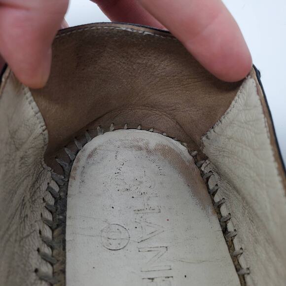 Chanel Espadrilles Lambskin Cap Toe Double Stack Cc Flats Slip-On Black 39 US9 - Picture 14 of 14